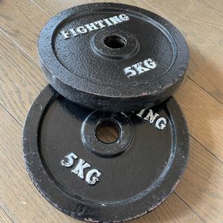 ベンチプレス　プレート5kg×2枚