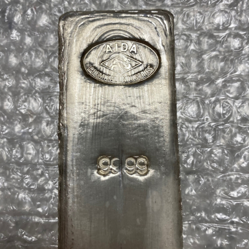シルバー インゴット 1kg 純銀 相田化学　