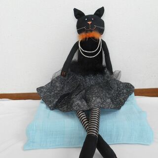 新品　ハロウィン　ネコ　ぬいぐるみ