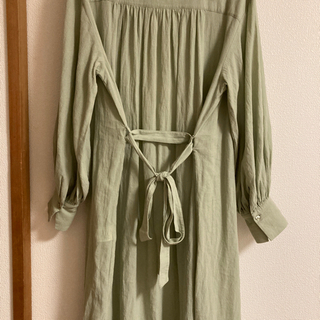 【差し上げます】シャツワンピ nano universeの画像