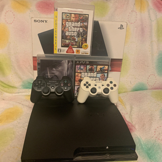 ps3 CECH-2100A  グラセフ4,5  メタルギア4