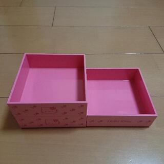 中古 三段重 ピンク ハローキティの画像