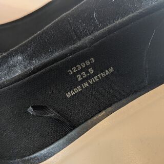 女性のハイヒールの靴 サイズ23.5の画像