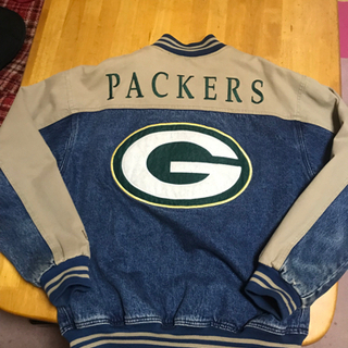 (入手困難) LEE SPORTS PACKERS デニム スタジャンの画像