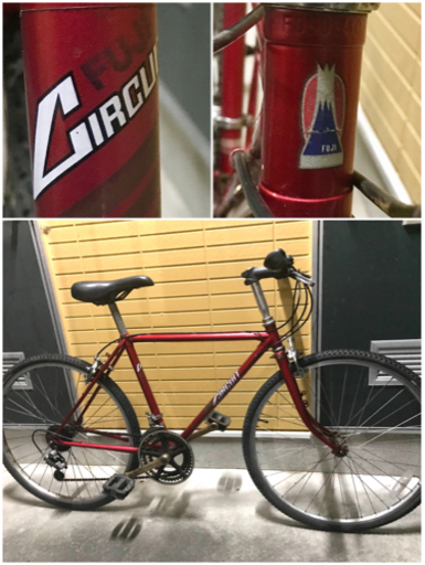 FUJI フジ CIRCUIT クロスバイク 自転車 クロモリ ロードバイク マウンテンバイク ピストバイク