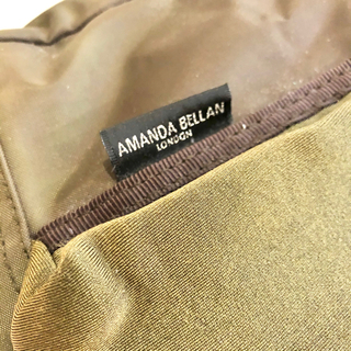 【ネット決済・配送】ACE製　AMANDA BELLAN アマンダ　ベラン　ボストンバッグ　深緑色　ビジネスバッグ　トラベルバッグ　普段使い　エース製 Dark green boston bag business travel everyday use の画像
