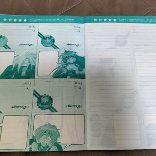 【完売済みです🥰】レア物❓️昔の懐かしいアニメ商品！ノート、バラエティレターブック‼️の画像