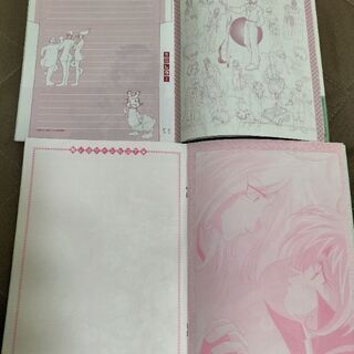 【完売済みです🥰】レア物❓️昔の懐かしいアニメ商品！ノート、バラエティレターブック‼️の画像