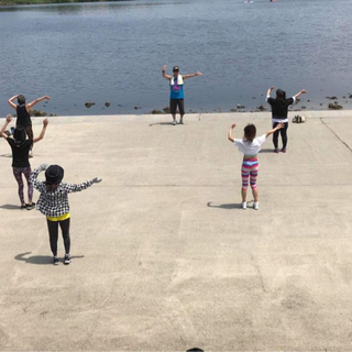 ZUMBA®︎ @多摩川河川敷の画像