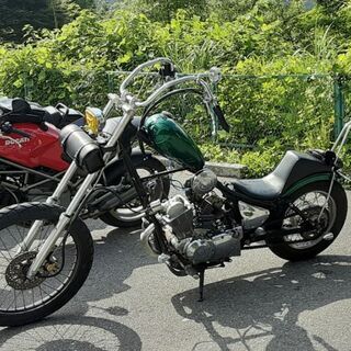 チョッパー  ハーレー風　ショベル風　　250cc　