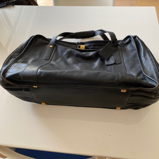 LOEWE 黒中大タイプボストンバッグ