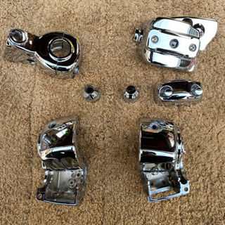 ハーレー'96以降用クロームスイッチハウジングキットの画像