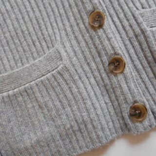 安過ぎ【定価4万7千円】 ロンハ―マン★カーディガン 新同 エルボーパッチがおしゃれ★7号～9号位 XS ★極美品★の画像