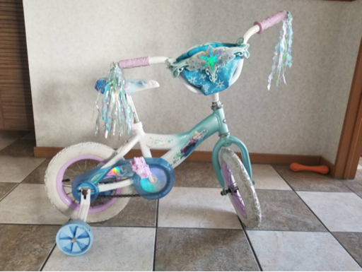 ☆取引中☆アナ雪　エルサ　幼児自転車