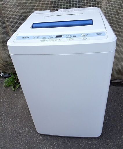 洗濯機 6kg 2011年製【 AQUA /AQW-S60A 】★配送・設置します★ 家電 一人暮らし 単身用