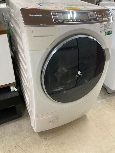 【リサイクルショップどりーむ荒田店】　9517　　ドラム式洗濯機　パナソニック　NA-VX7100L　洗９㎏乾６㎏　２０１２年製　ゴムパッキン汚れあり