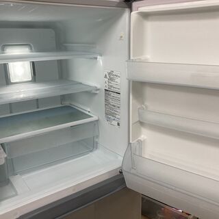 【リサイクルショップどりーむ荒田店】　9340　東芝　冷凍冷蔵庫　GR-K33S　330L　2017年製　※一部ヘコミありの画像