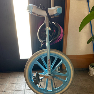 一輪車もらってください。