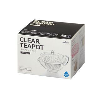 ★激安★曙産業 クリアティーポット 280ml プラスチック製 ...