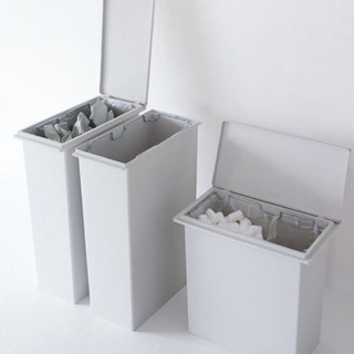 無印良品　蓋が選べるダストボックス　ゴミ箱　30ℓの画像