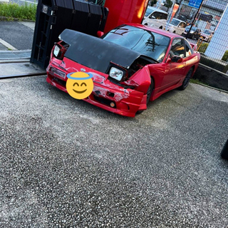事故車180sx