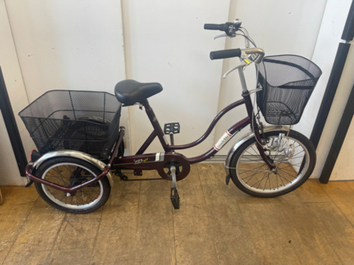 値下げしました！！！ミムゴ★三輪車★防犯登録料込★近隣配送可能