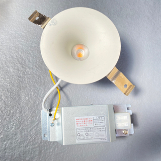 コイズミ 照明 おしゃれ 高気密ダウンライト AD1112W27 (KOIZUMI)2セット中古品
