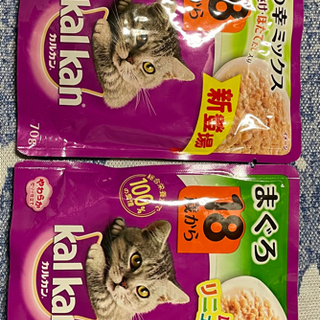 【値下げ】高齢猫用ごはん　写真のもの全て合わせてお譲りしますの画像