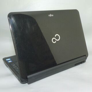 即使用可能 ノートパソコン Windows10 中古良品 15.6型ワイド 富士通 AH54/D Core i3 4GB 640GB DVDマルチ 無線LAN webカメラ Officeの画像
