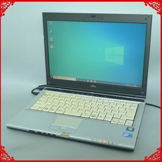 即使用可能 軽量モバイル ノートパソコン 中古美品 13.3型ワ...