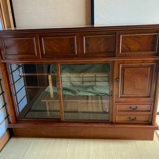 譲ります　カップボード　和風