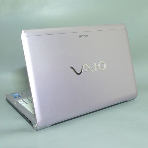 新品高速SSD ピンク ノートパソコン 中古美品 13.3型 SONY VAIO VPCS139FJ Core i3 4GB DVDマ