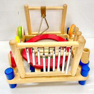 【木のおもちゃ】ミュージックステーション Melody Mix 音感 楽器の画像