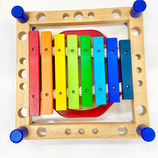 【木のおもちゃ】ミュージックステーション Melody Mix 音感 楽器の画像