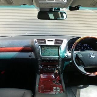 検査3年11月LS460 バージョンS iパッケージ WALDエアロ・フェンダー/ジャンクション20インチ/サスコン/マークレビンソン/HDDナビ/地デジ/ETCの画像