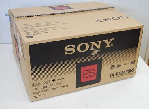 SONY マルチチャンネルインテグレートアンプ TA-DA3400ES ブラック 元箱付き 音出し確認済み AVアンプ ソニー 札幌市