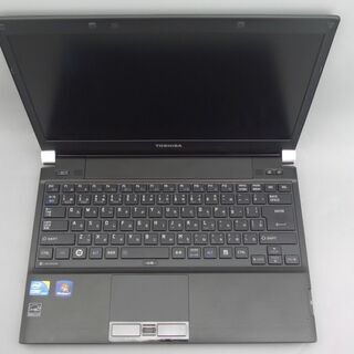 薄型 軽量 中古美品 13.3型 ワイド液晶 TOSHIBA 東芝 RX3 SN266E/3HD ノートパソコン Core i5 4GB 無線 Windows10 Office 即使用可能の画像