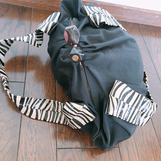 ゼブラ柄バッグの画像