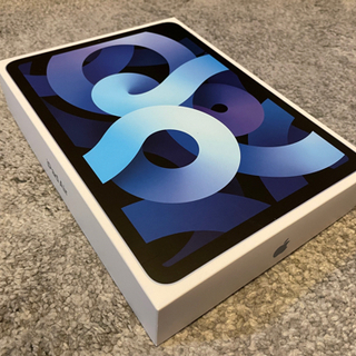 ■極美品■Apple アップル Apple iPad Air 10.9インチ Wi-Fi 64GB 第4世代 スカイブルー A2316 MYFQ2J/ ケース付 