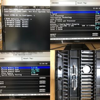 DELL PowerEdge T310 Core-i3-3.2GHzサーバー/ジャンク扱いの画像