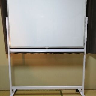 片面脚付きホワイトボード（イレーザー2個付き）