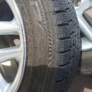 スタッドレスタイヤ DUNLOP DSX-2 175/65/R15 トヨタ純正ホイールの画像