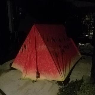スイカ🍉のテントです🙆の画像