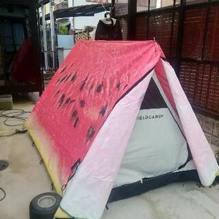 スイカ🍉のテントです🙆の画像