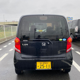ホンダ　ライフ　⭐️黒色の美しい車の画像