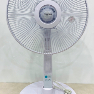 ★中古品　TEKNOS  リモコン付き扇風機　2016年製