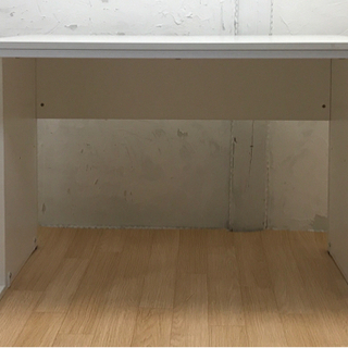 ワーキングデスク　ホワイトの画像