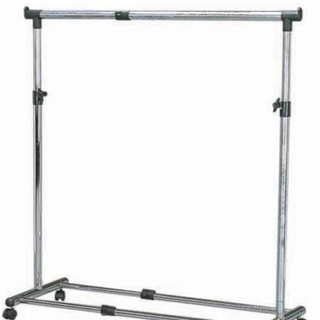 アイリスオーヤマ ハンガーラック パイプハンガー シングル 幅80~130cm(伸縮) 耐荷重25kgの画像