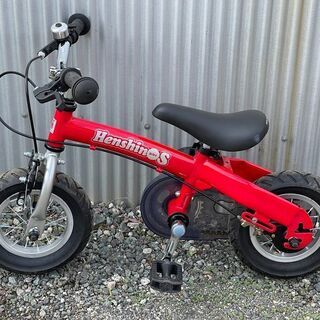 へんしんバイクs 10インチ 赤 中古