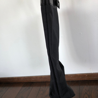 トートバッグ　黒リボン付きの画像